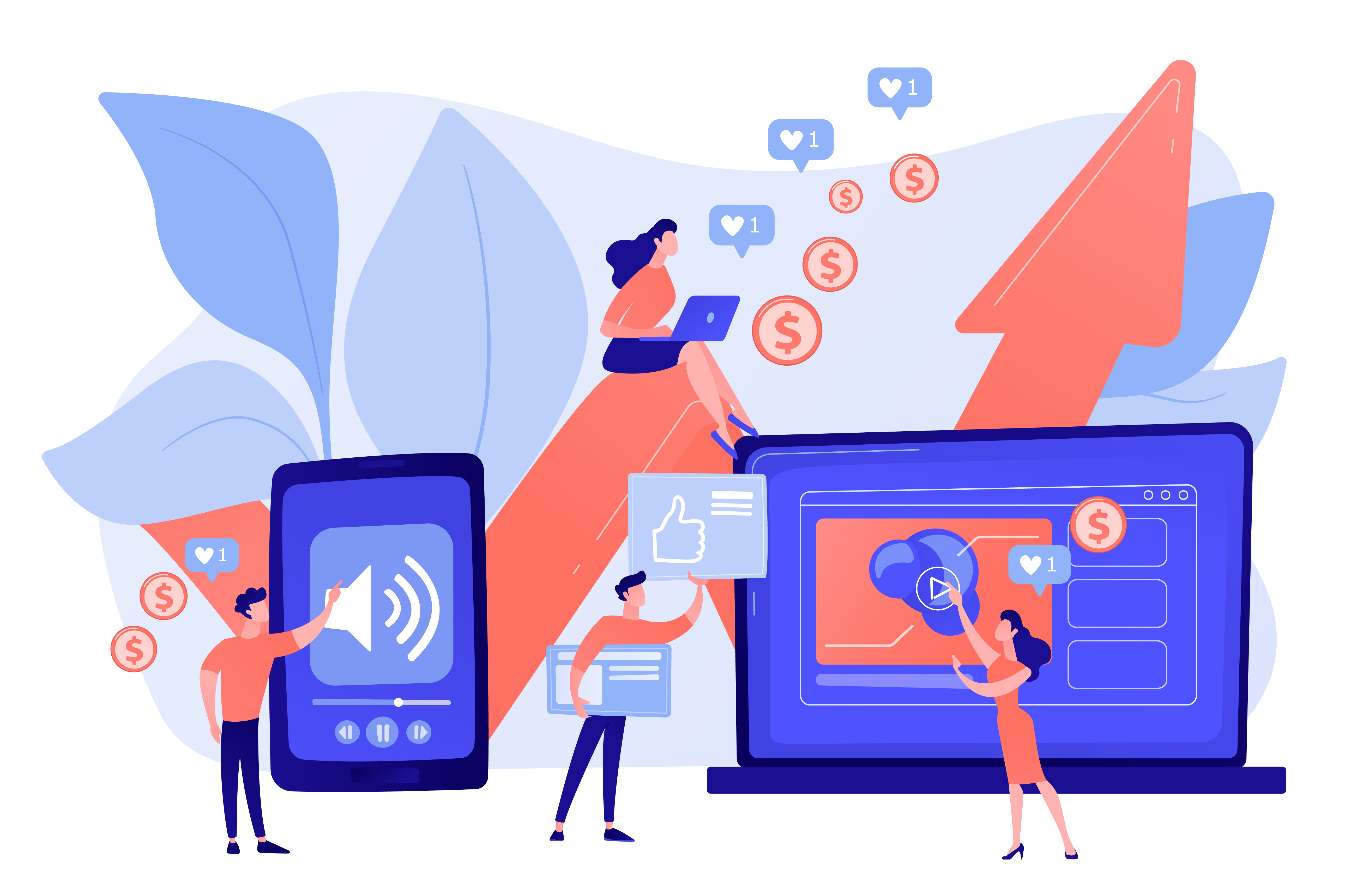 RVK Web digital marketing services – brand analysis, paid ads, SEO, chatbots, and performance tracking solutions