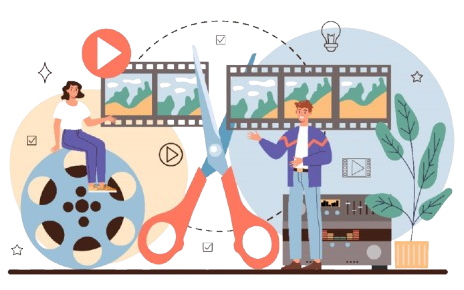 Professional video editing services for social media, ads, and brand videos with smooth transitions and effects